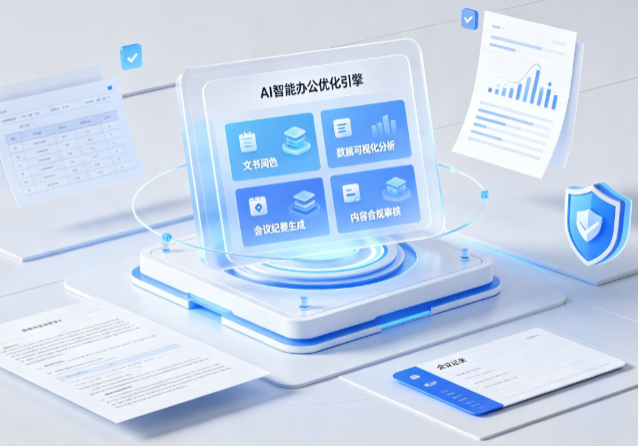 广河县AI重构现代办公体系 智能优化引擎助力企业轻量化高效运营